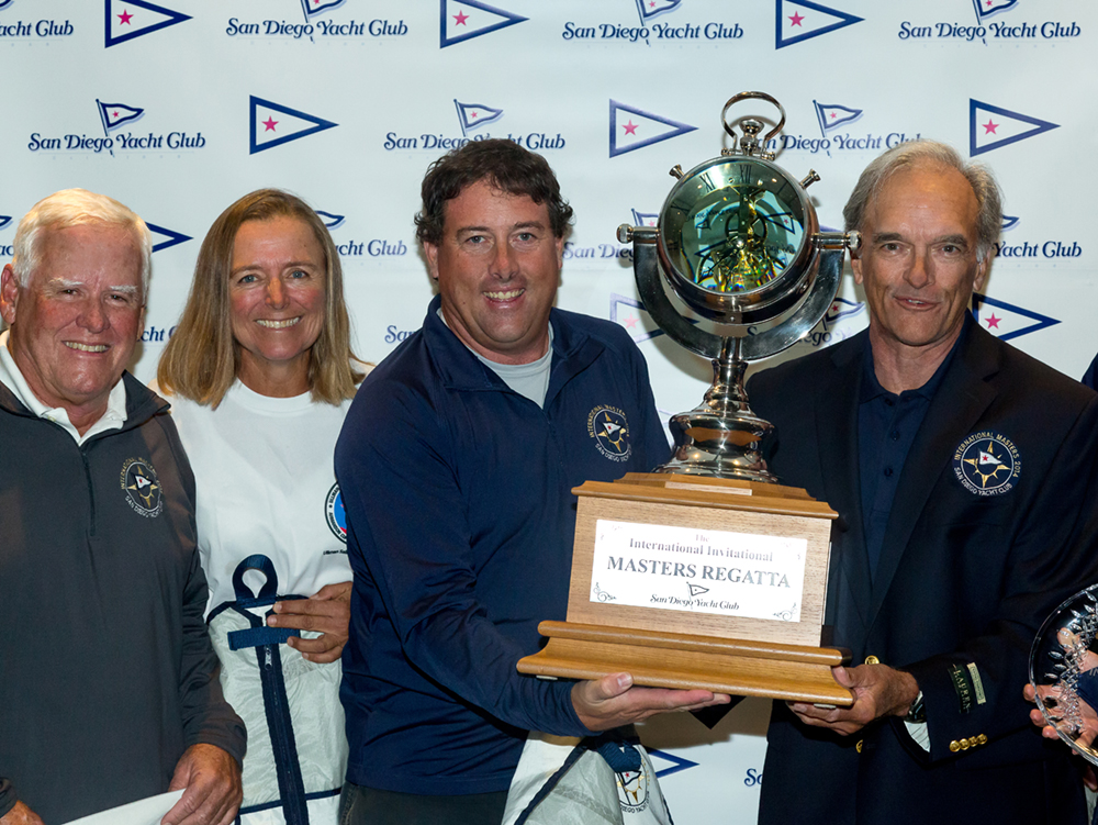 Augie Diaz takes trophy at International Masters Regatta