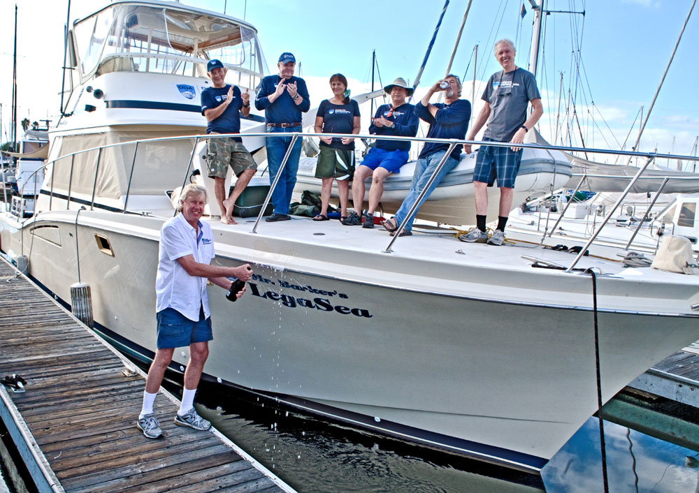 Mr. Barker’s LegaSea launched this month