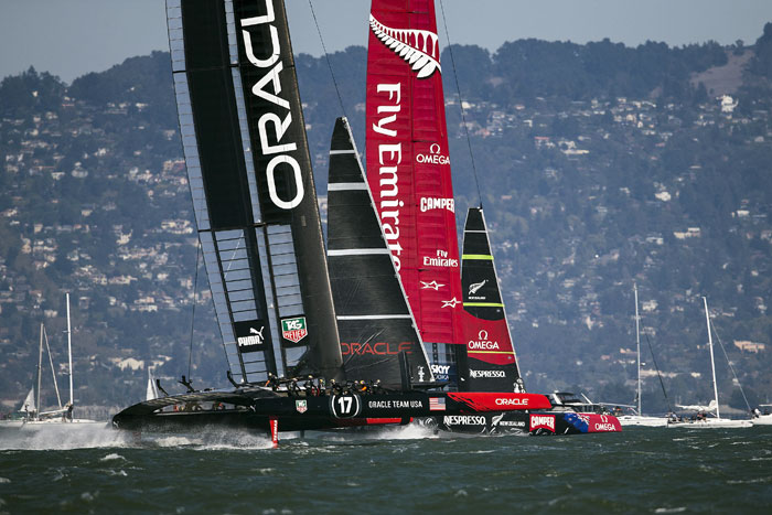 Kiwis Need 2 Race Wins to Take America's Cup
