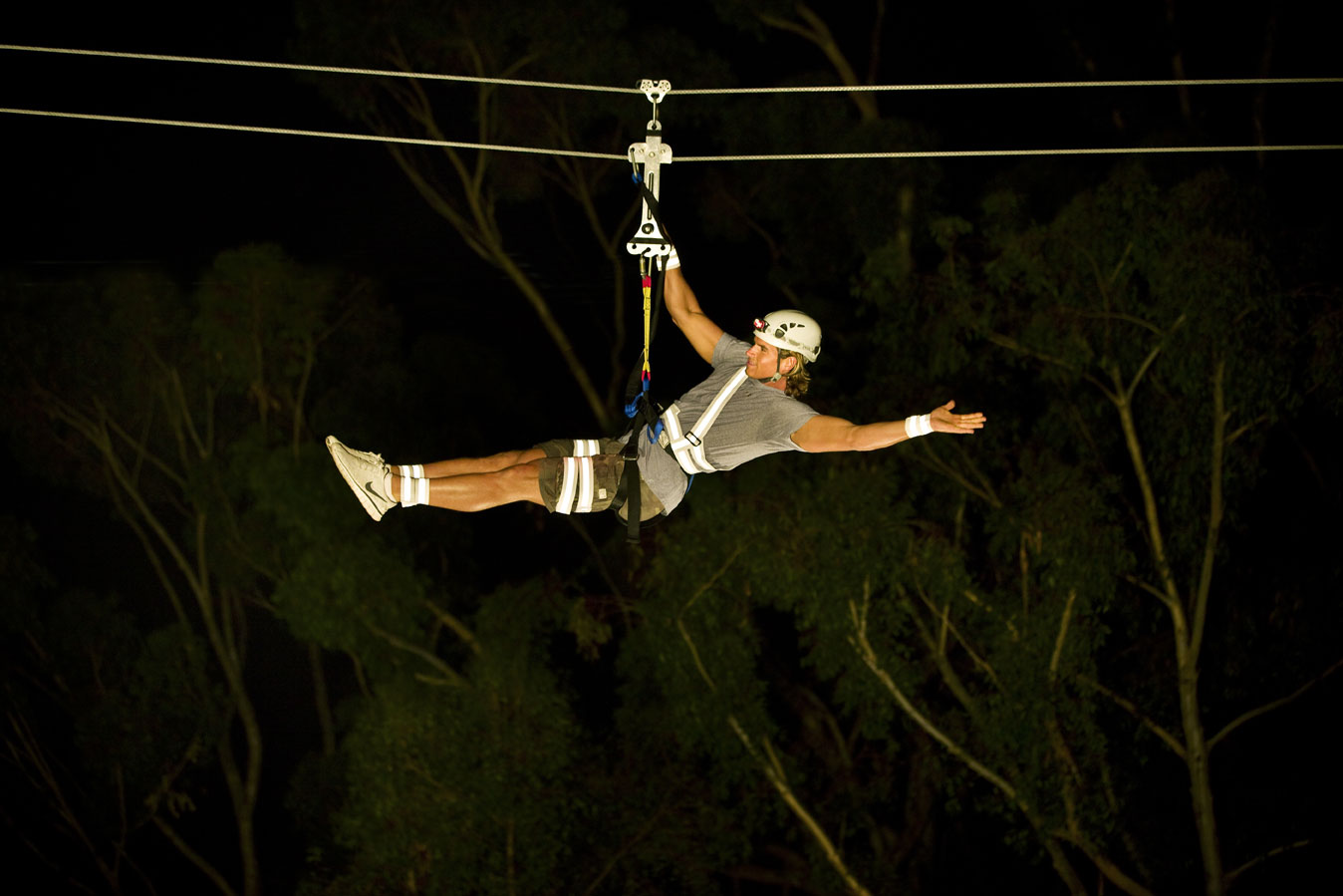 Night Zip Line Eco Tour Opens at Catalina Island