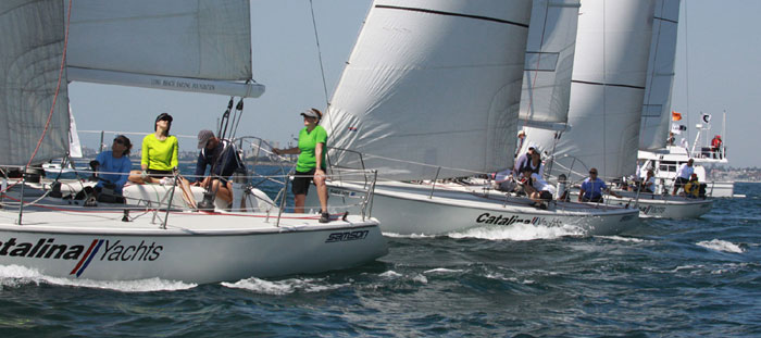 Women Sail to Victory in Long Beach Charity Regatta