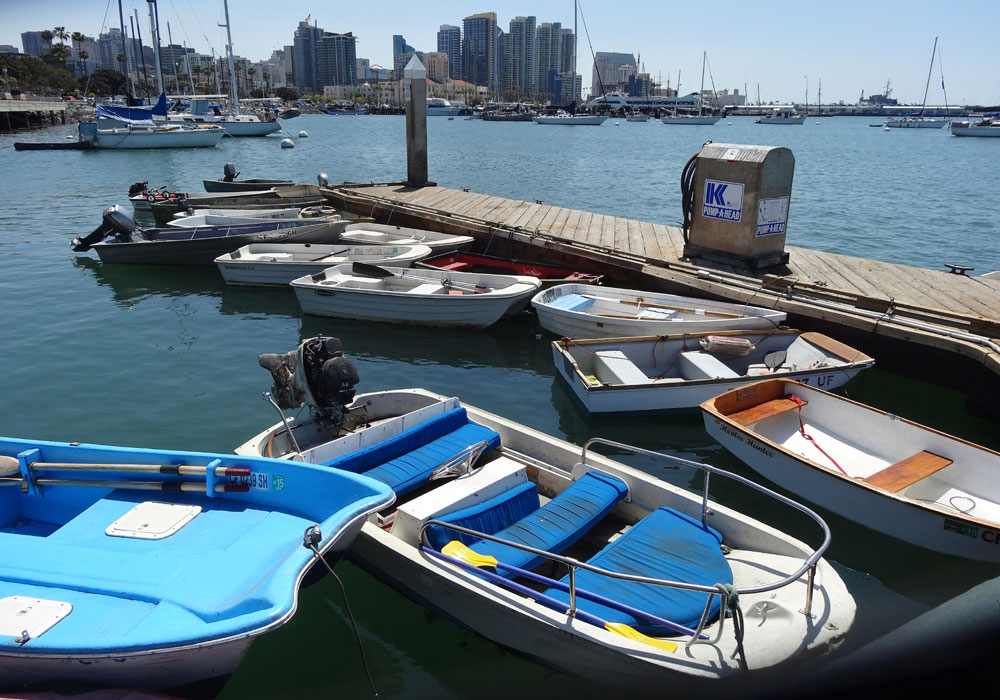 Dock Lines: Safe dockage for your dinghy in San Diego and Mission bays