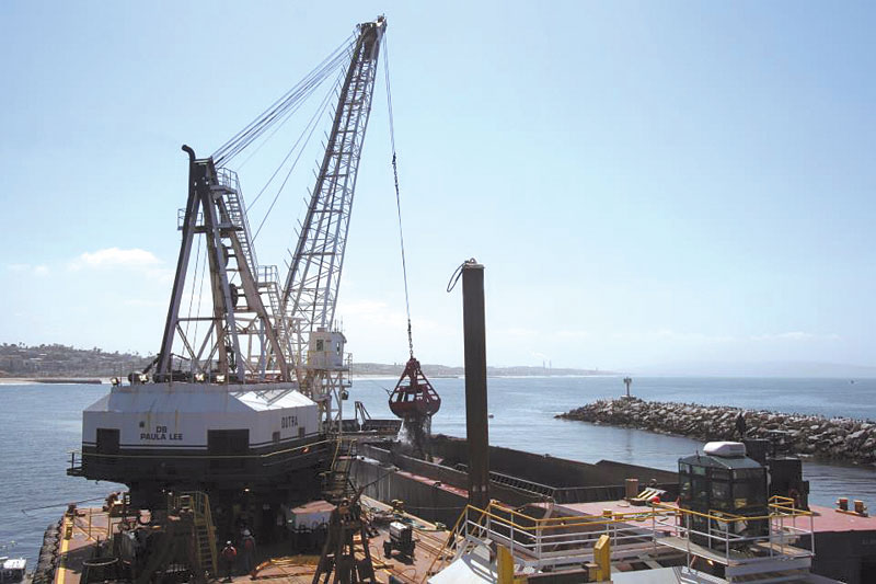 Dredging Continues at Marina del Rey
