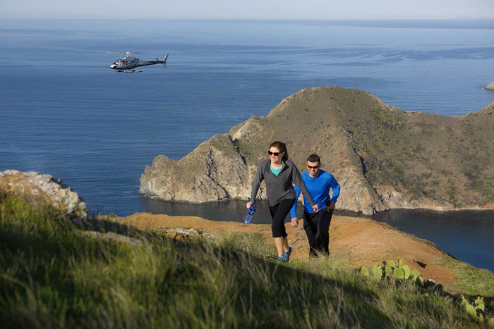 Catalina Plans Helicopter, Bike and Hike Expeditions