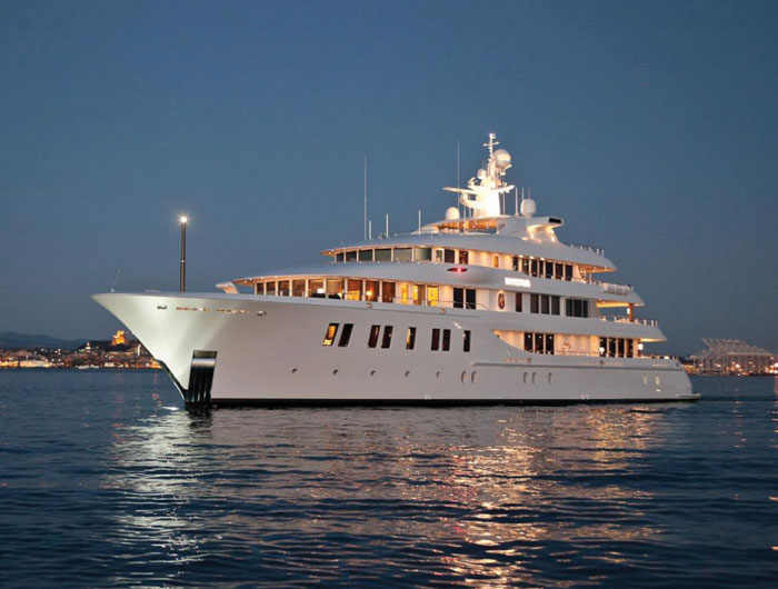 Two Mega-yachts to Moor Temporarily in Newport