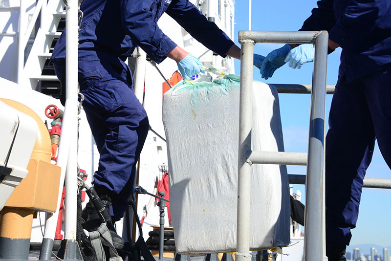 Coast Guard Bullets Stop Fleeing Panga Loaded with 7,100 Pounds of Pot