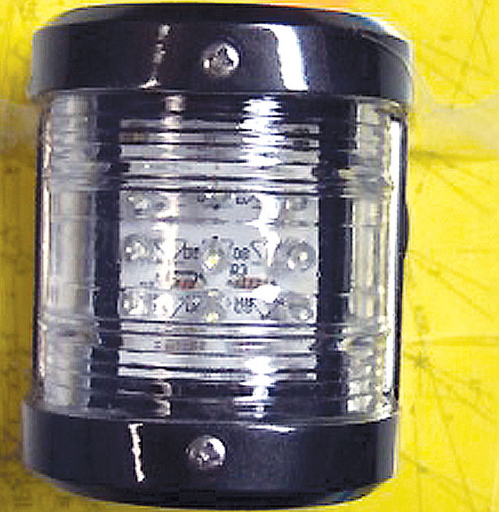 Coast Guard Warns Boaters of Improper Nav Light
