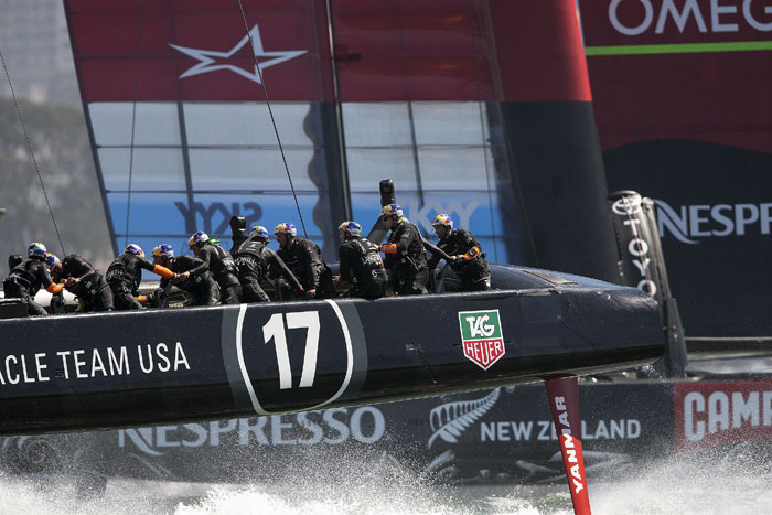 Oracle Team USA Wins America's Cup Race 12