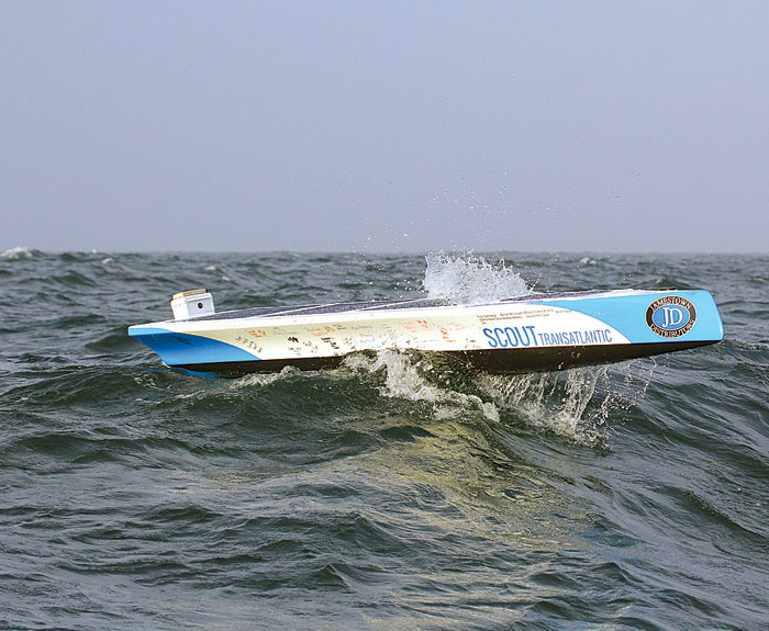 Transatlantic Robot Boat Appears to Be Adrift