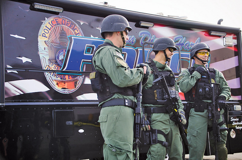 San Diego Harbor Police showcase new tactical training vessel