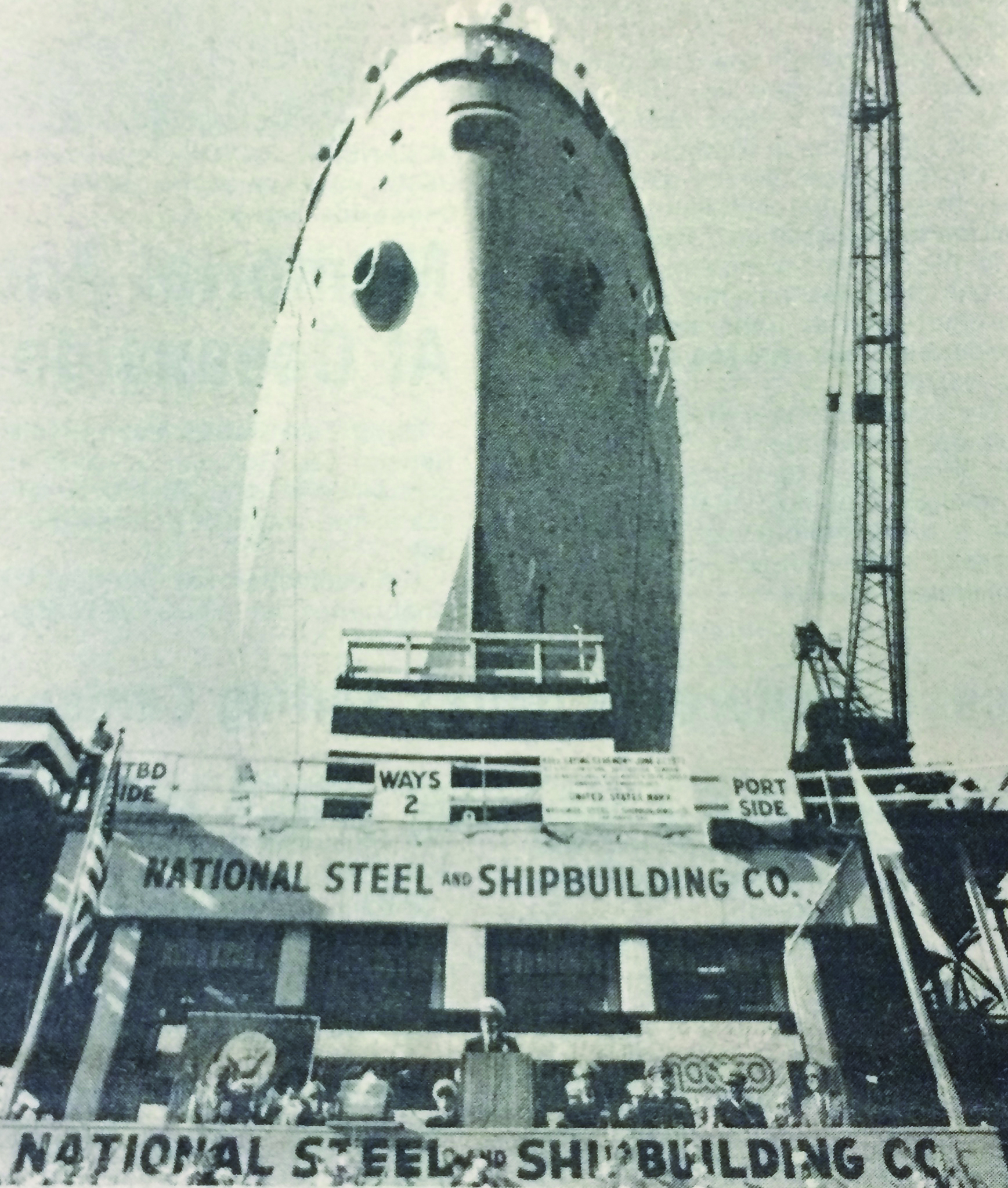 1979: Navy destroyer tender launched at NASSCO