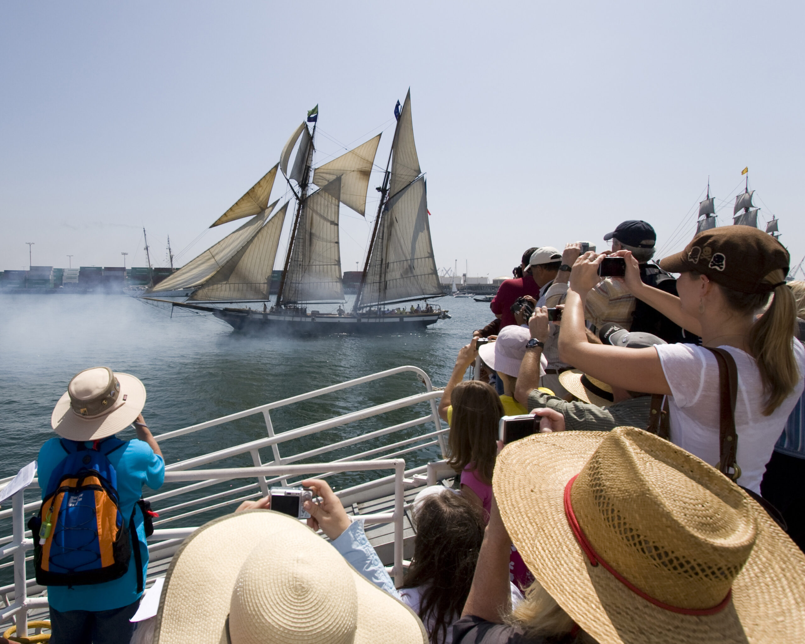 L.A. Waterfront Prepares for Tall Ships Festival 2014