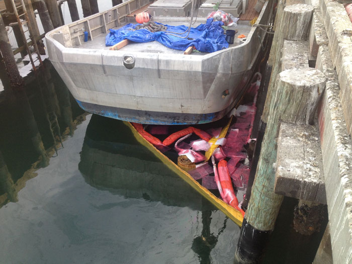 300+ Gallons of Diesel Spilled in Ventura Harbor
