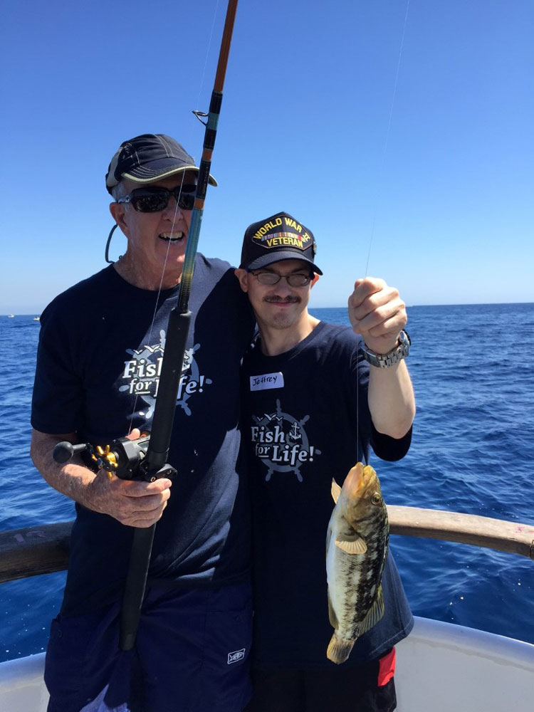 SoCal Tuna Club, Fish For Life take special needs children fishing
