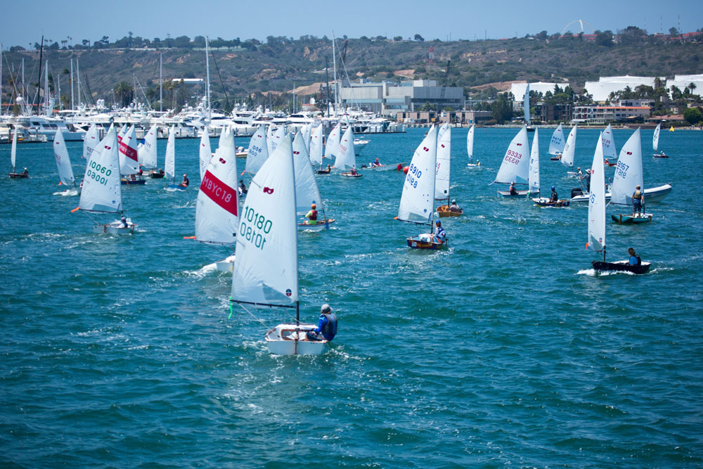 Kids sail from Point Loma to Coronado in iconic San Diego regatta