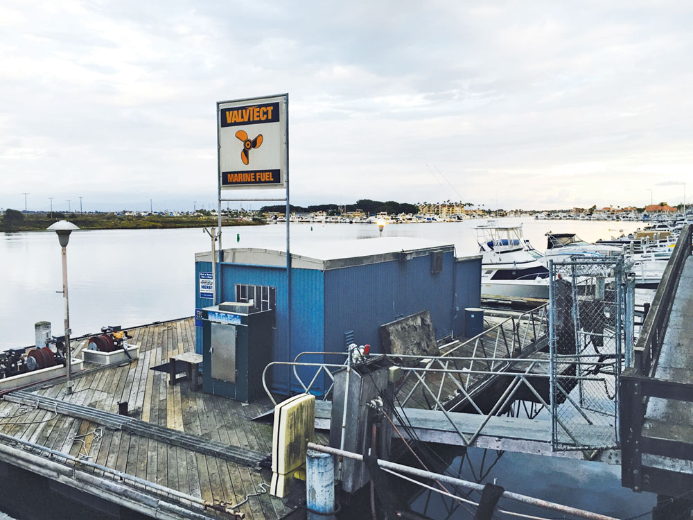 Huntington Harbour fuel dock remains closed