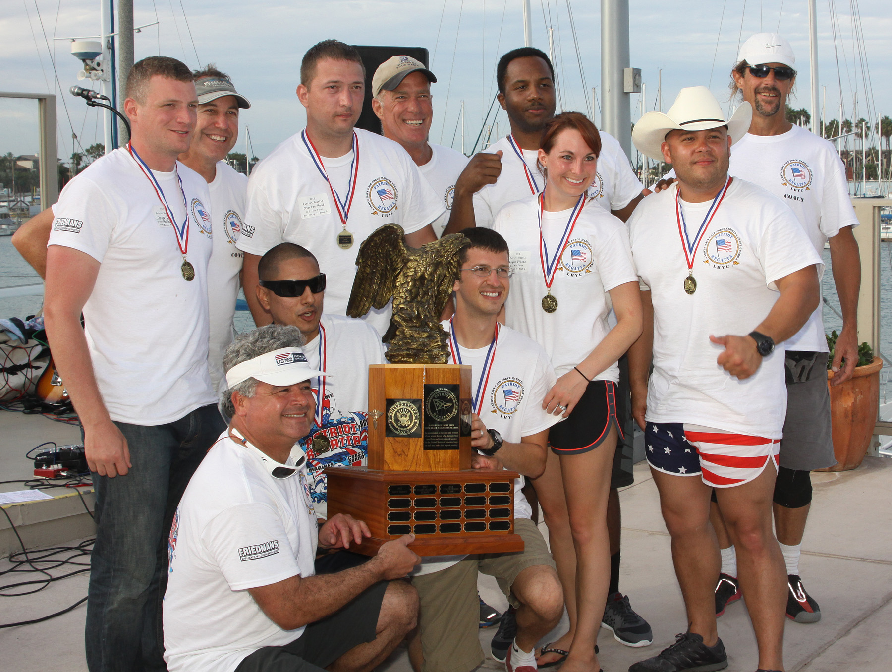 2015 Patriot Regatta: Team Air Force 1 lands a win