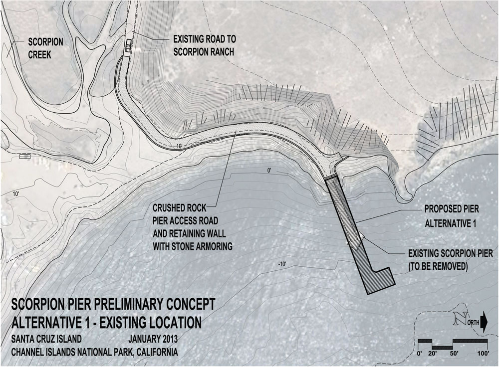 Public comment wanted on plan for new pier at Santa Cruz Island