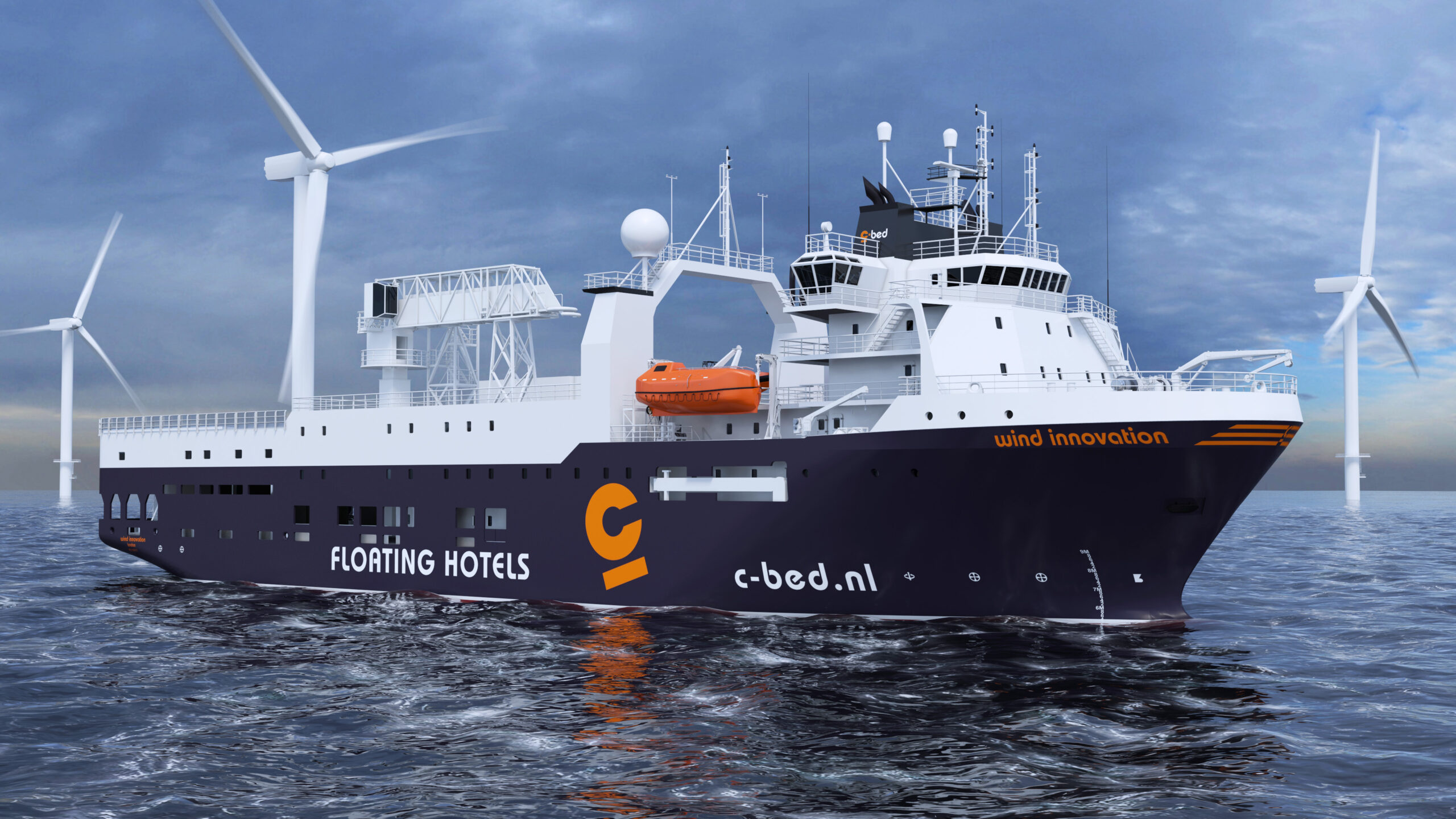 Survey vessel will be rebuilt as hotel vessel