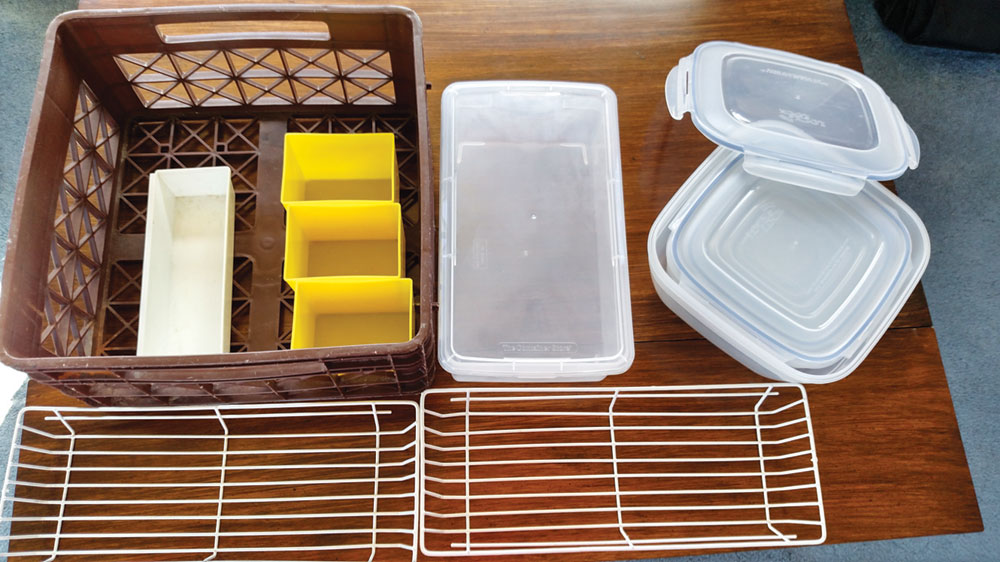 Dock Lines: Setting up galley and food storage areas