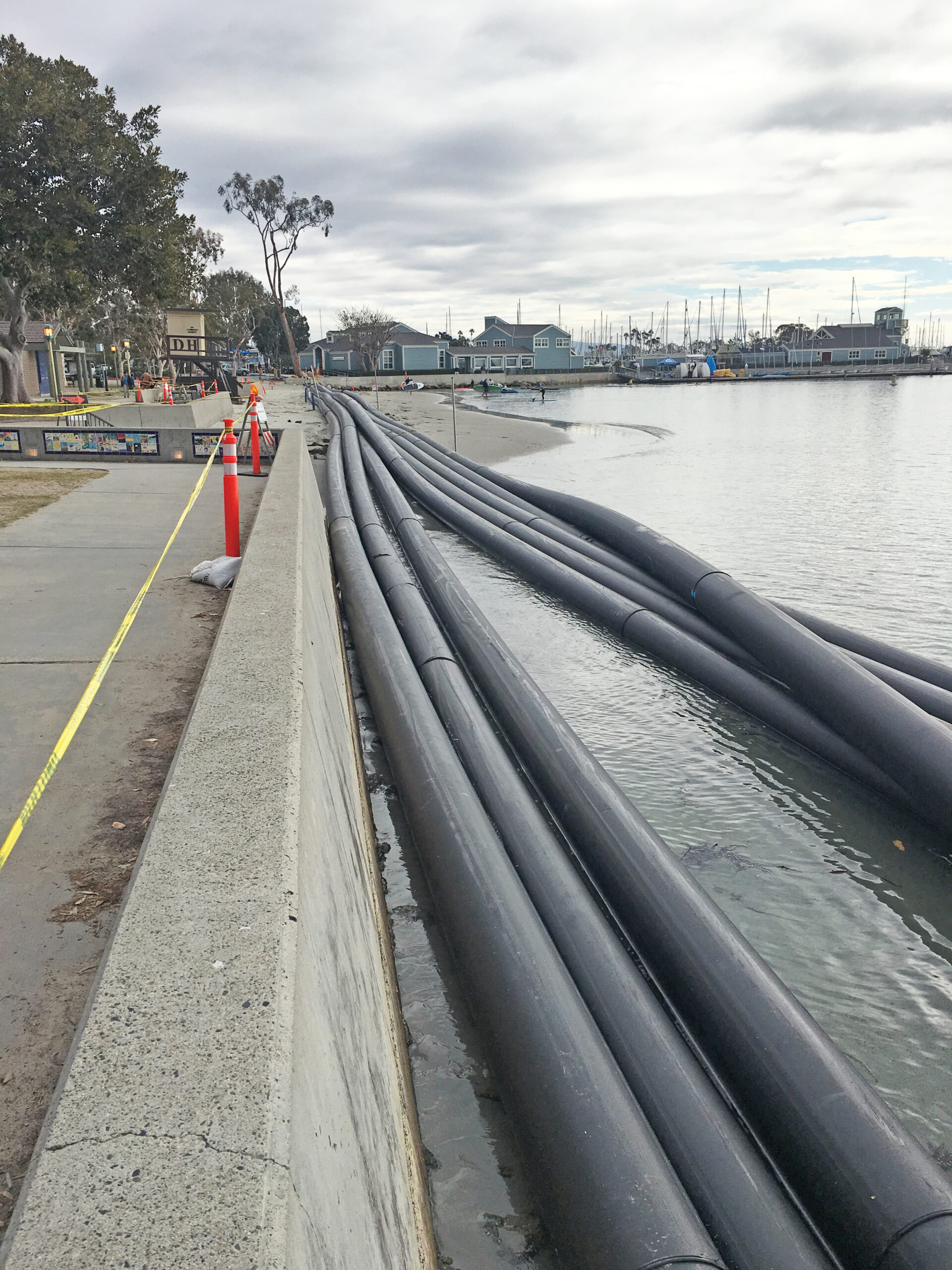 Dana Point Harbor dredge underway