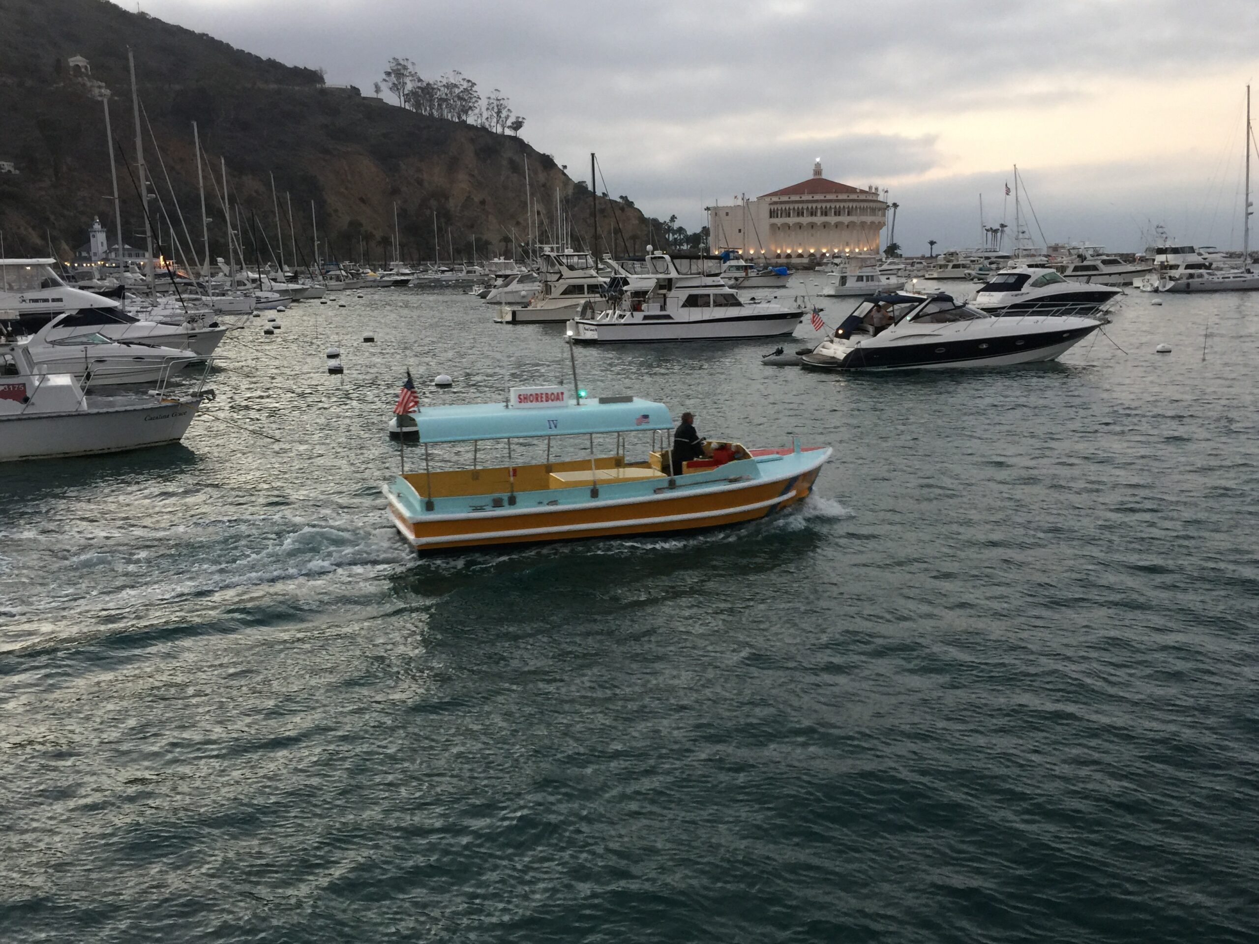 Avalon shoreboat