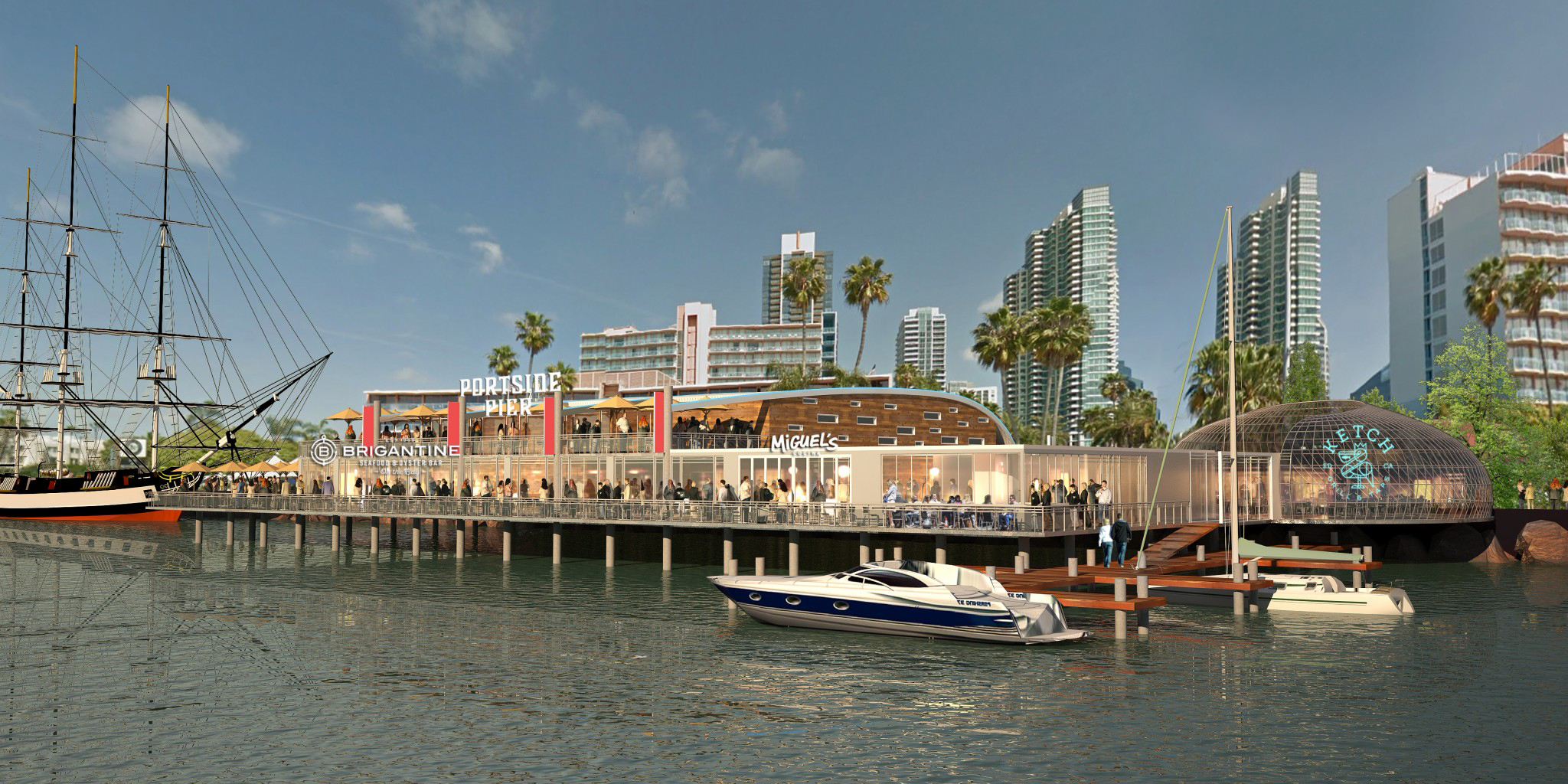 brigantine port of san diego rendering