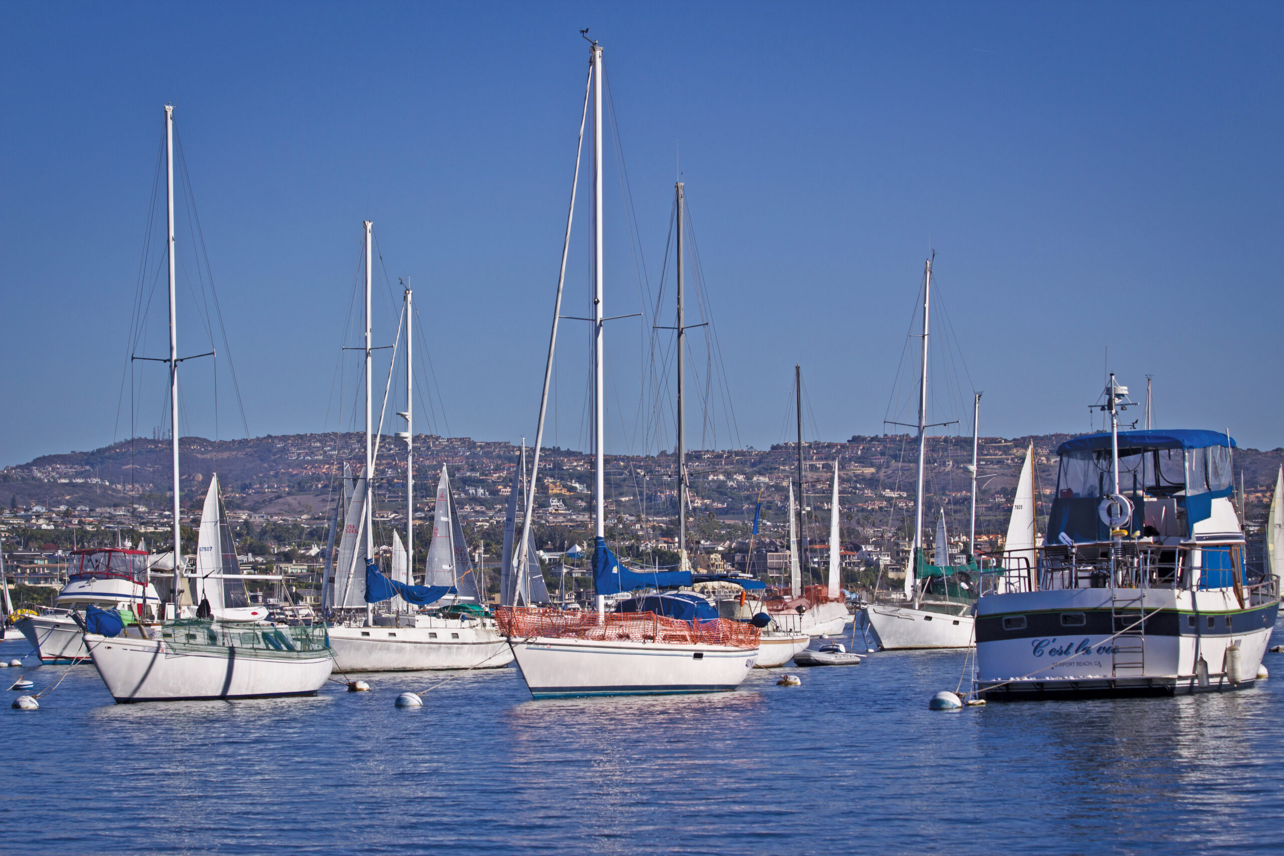 Newport Beach harbor tour