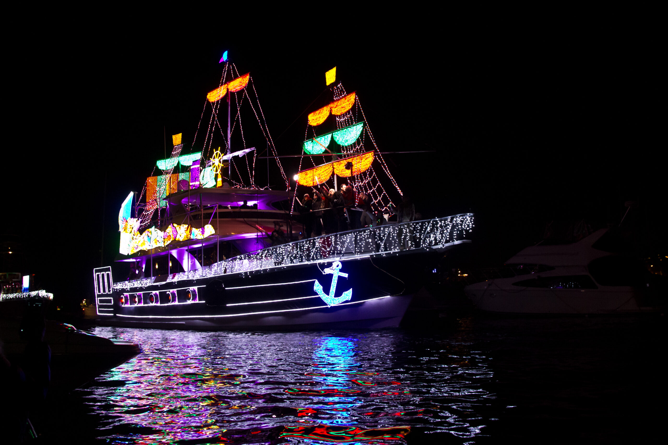 Newport Beach Boat Parade winner Best Powerboat