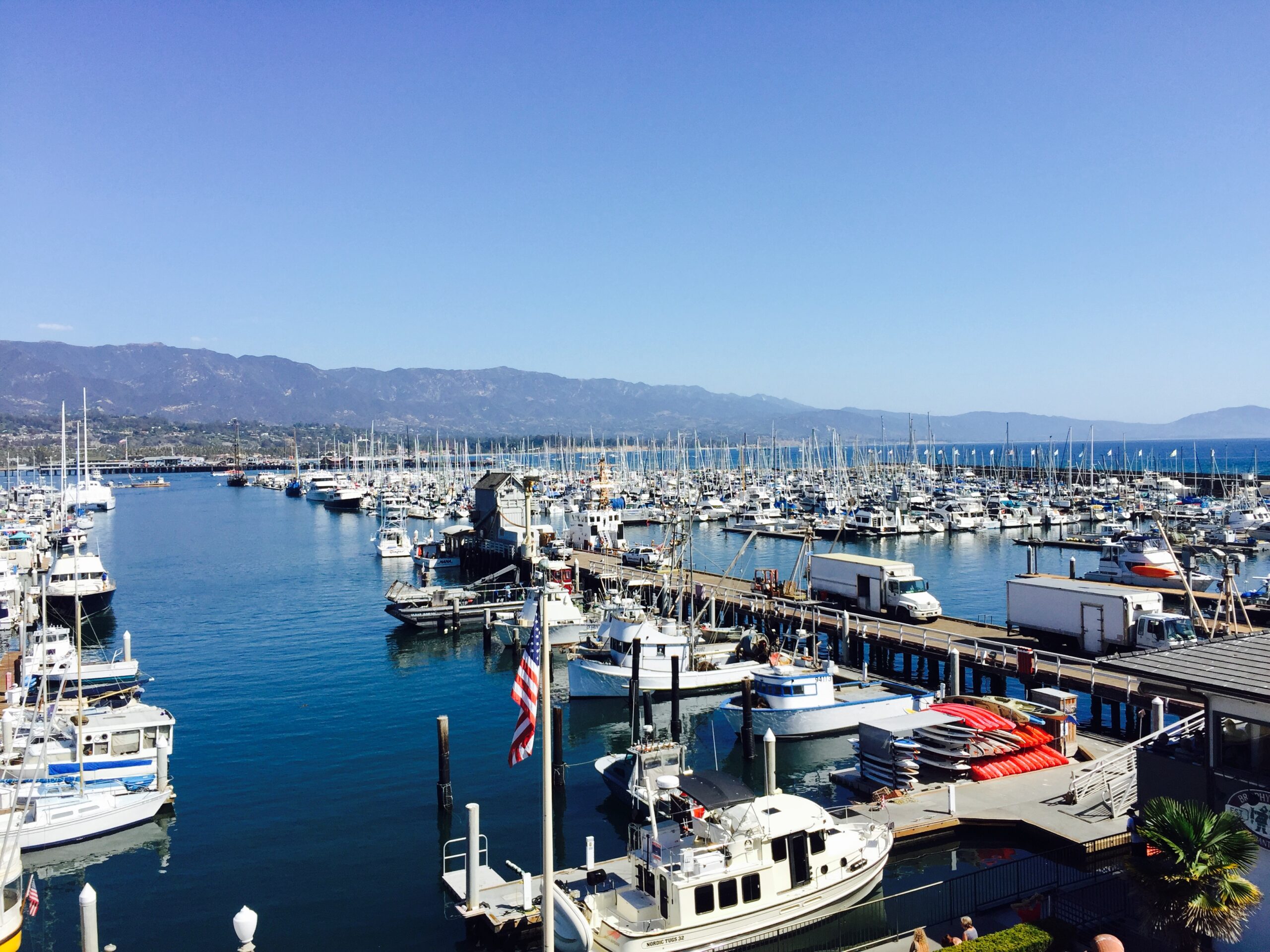 Santa Barbara Harbor (Parimal M. Rohit photo)