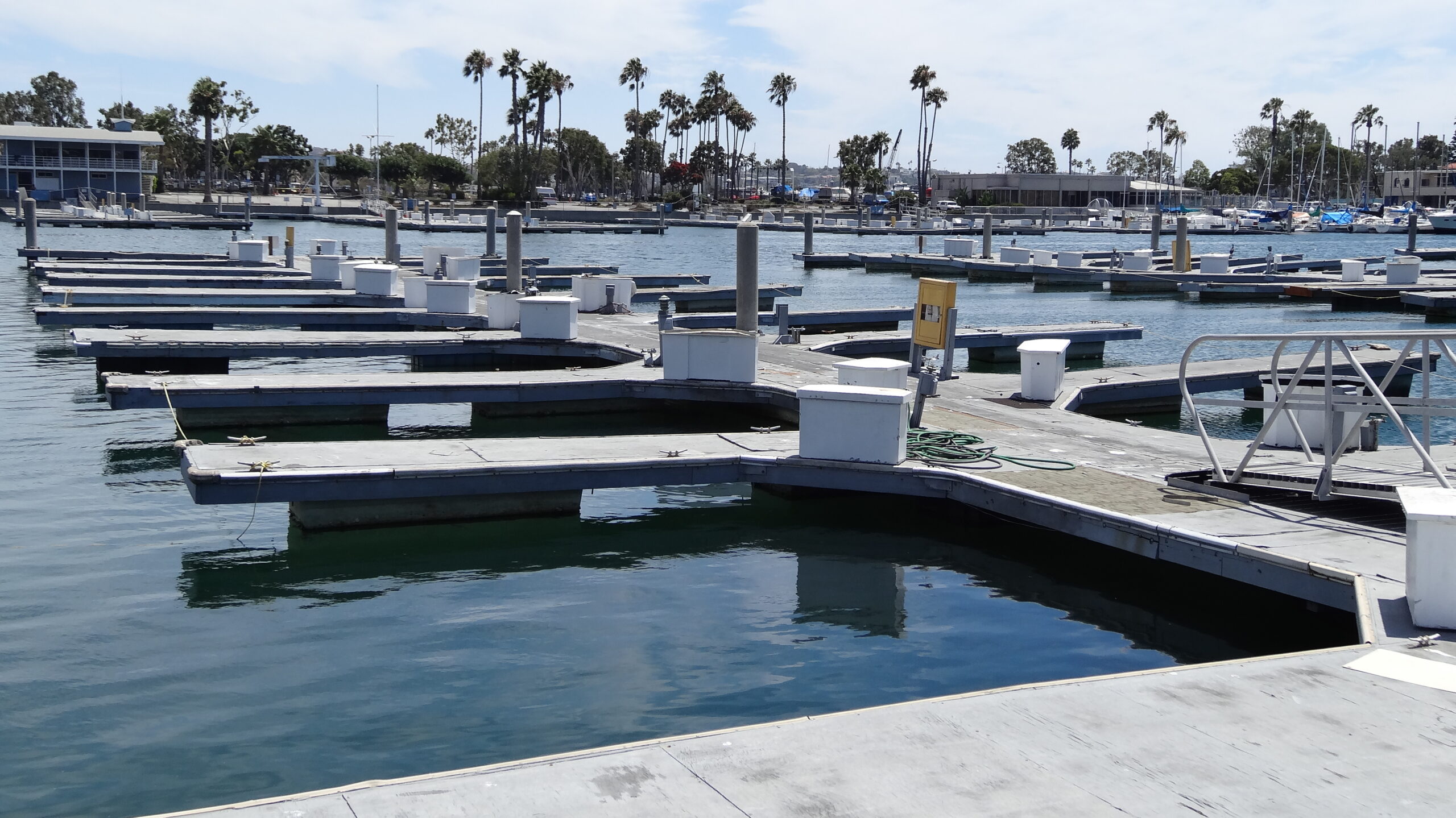 Marina del Rey boat docks