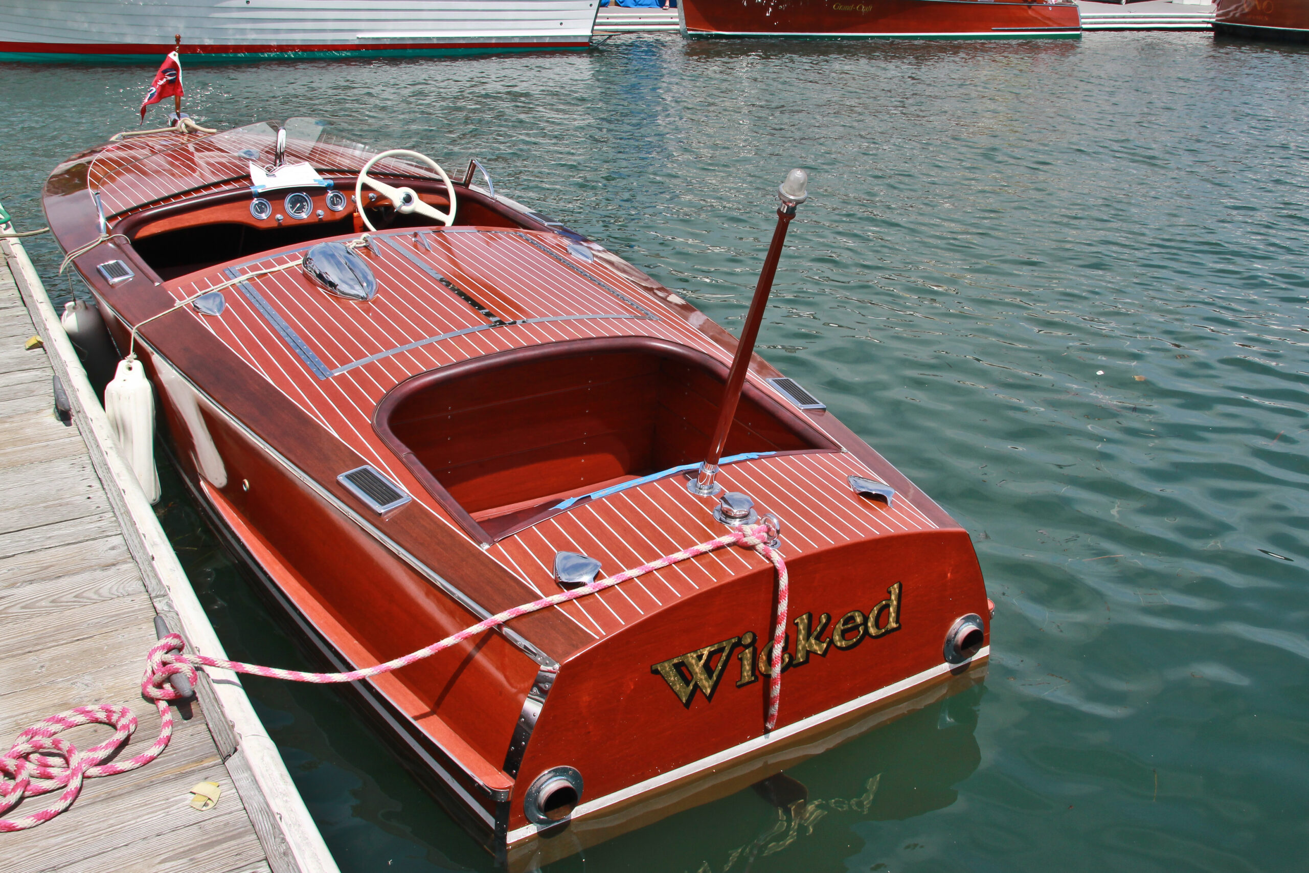 Southern California Classic Chris Craft boat