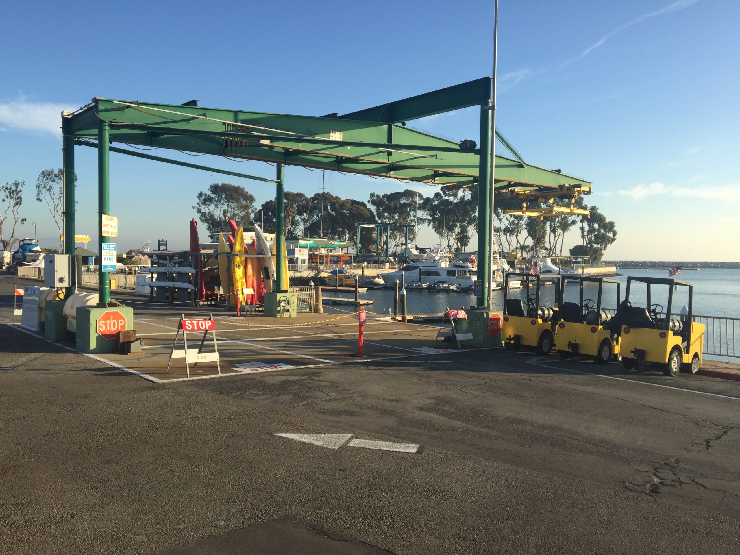 Dana Point Boat Hoist