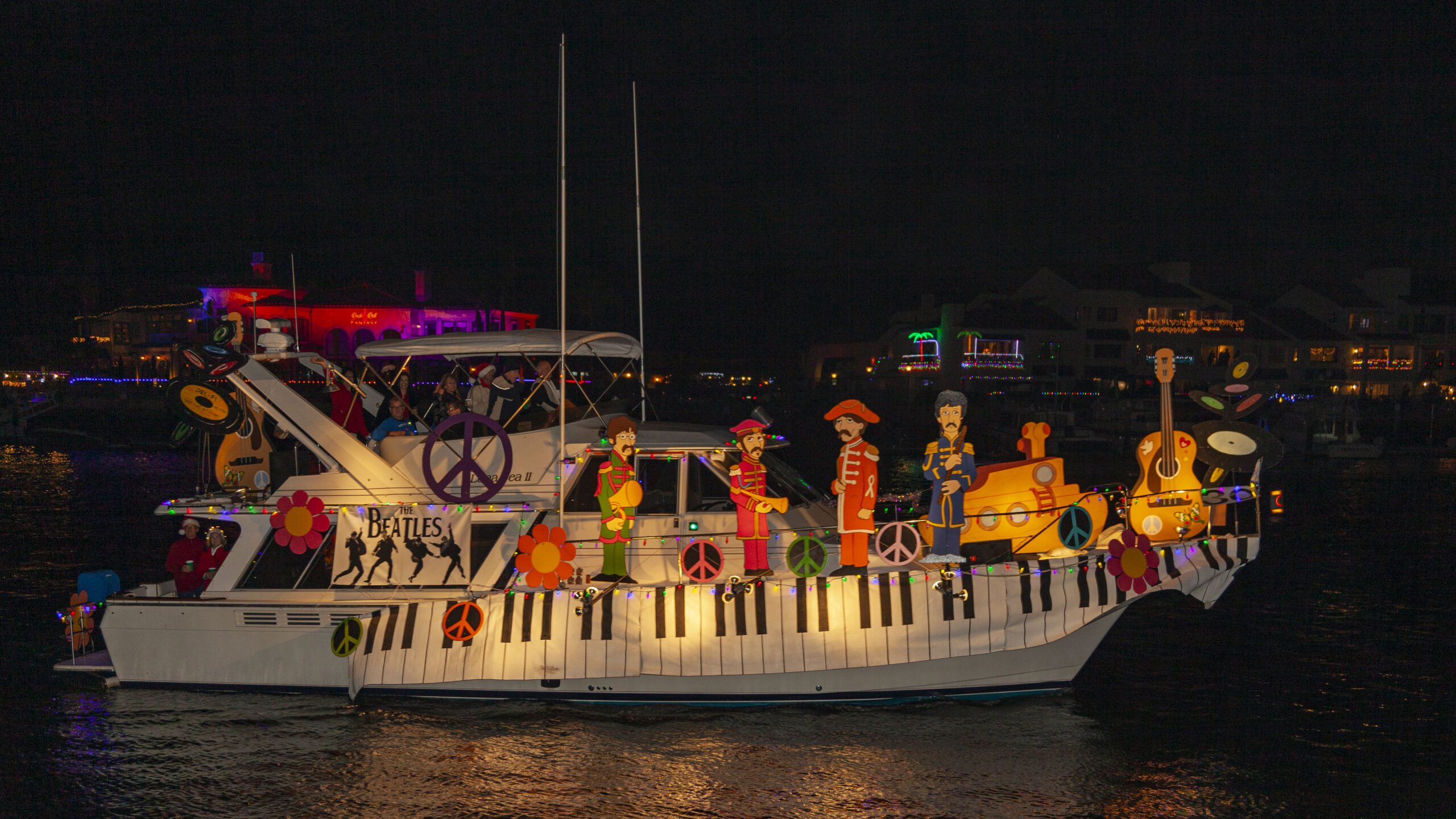 Huntington Harbor boat parade