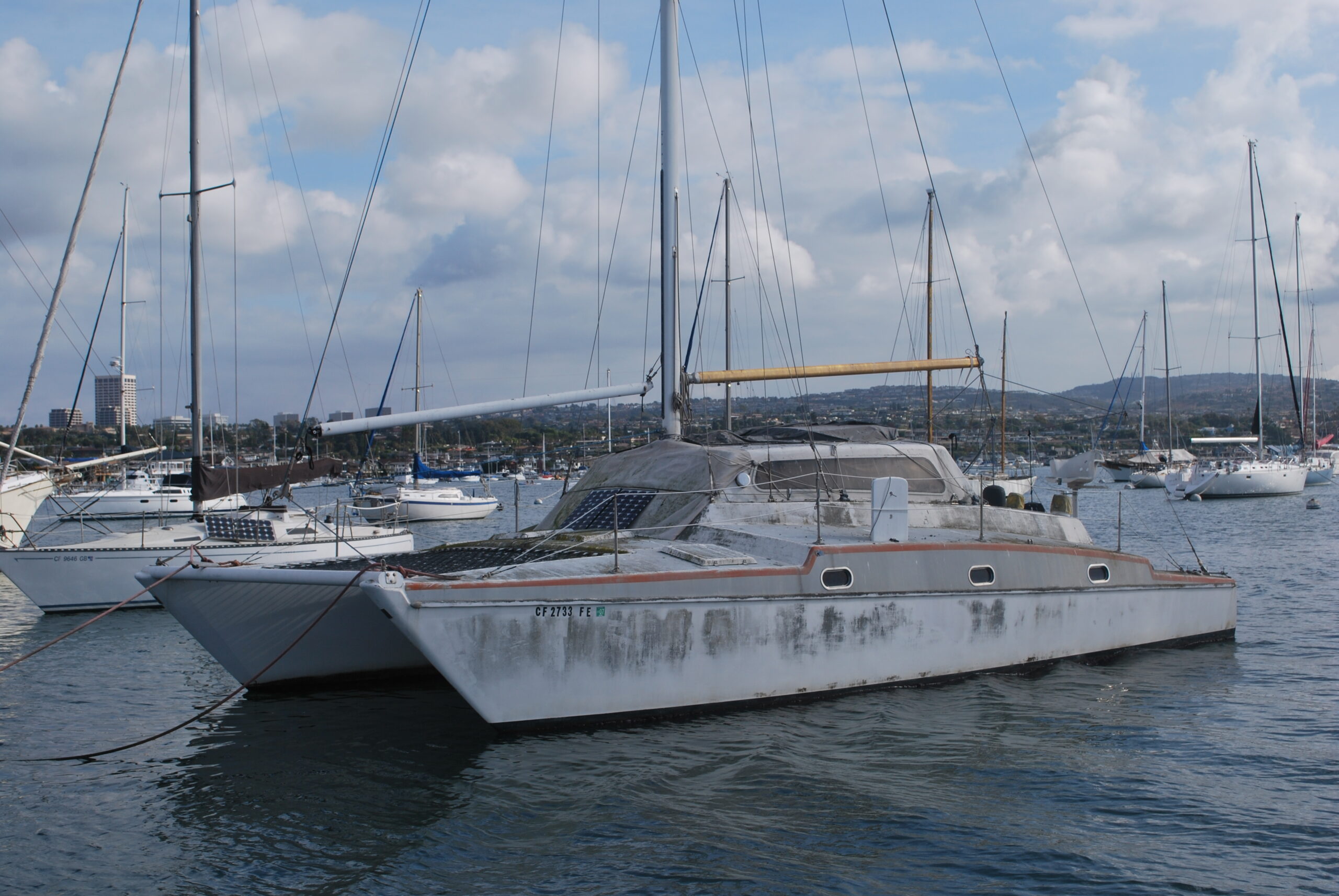 Derelict Vessel in Newport