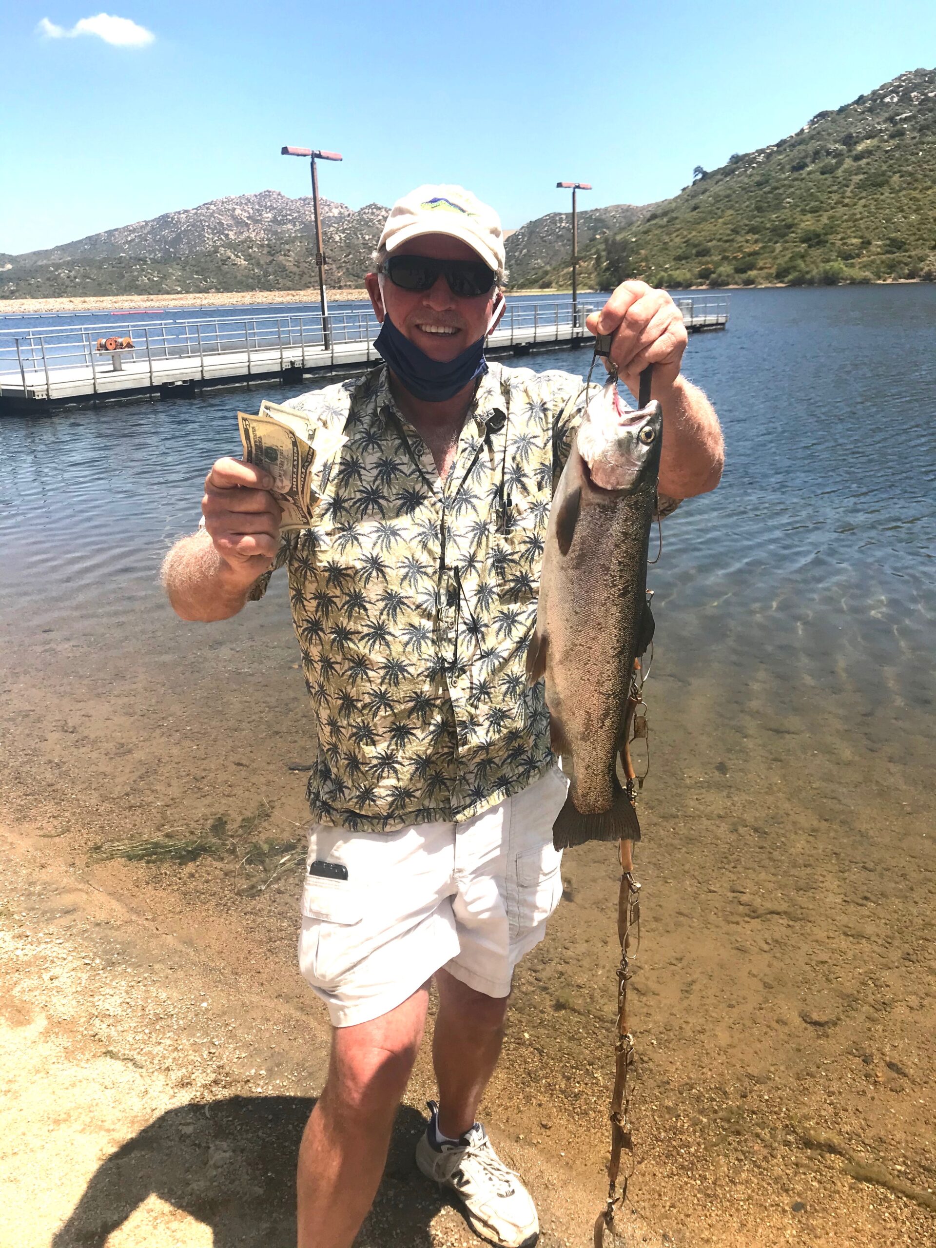 Social distance fishing