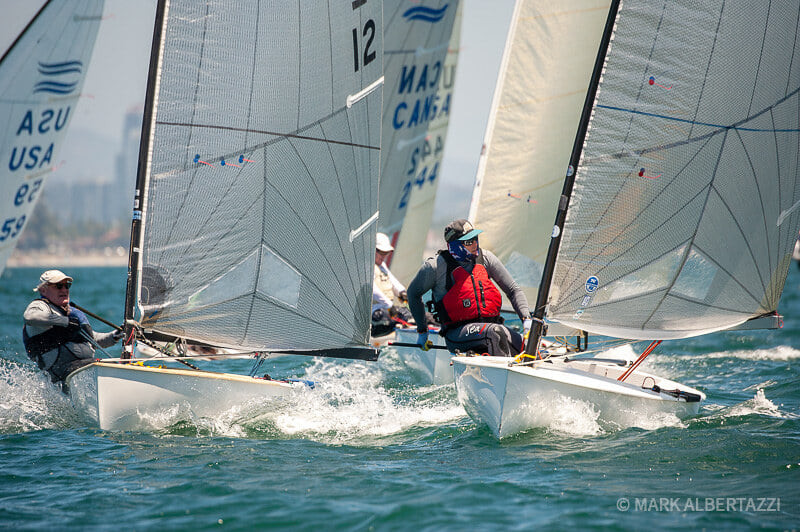 Finn Class Pacific Coast Championship on deck in San Diego