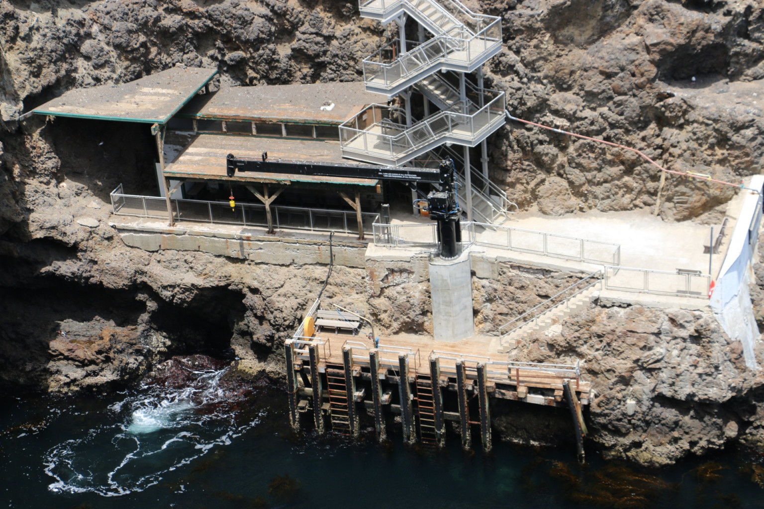 Anacapa dock