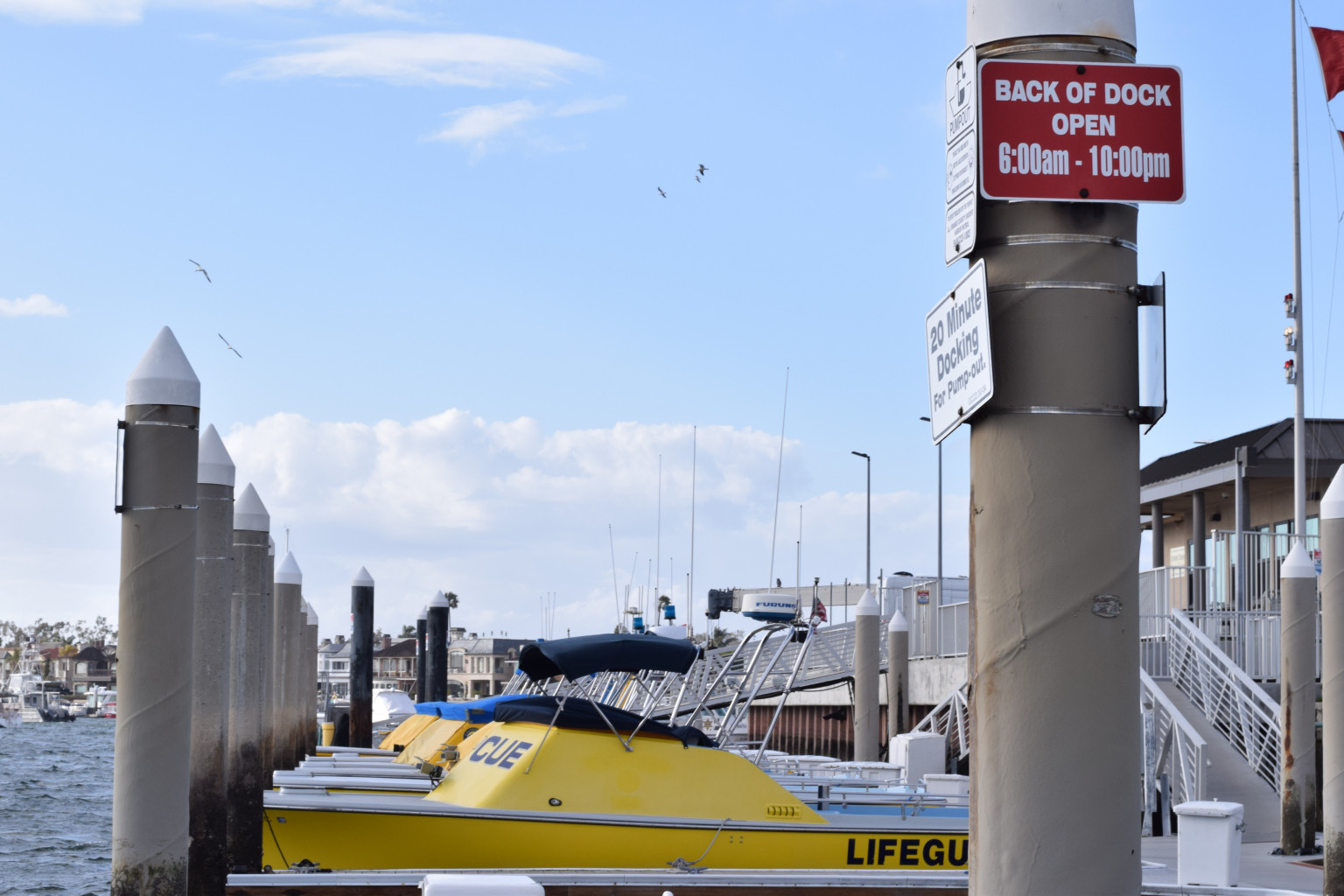 Newport Beach Visitor Dock